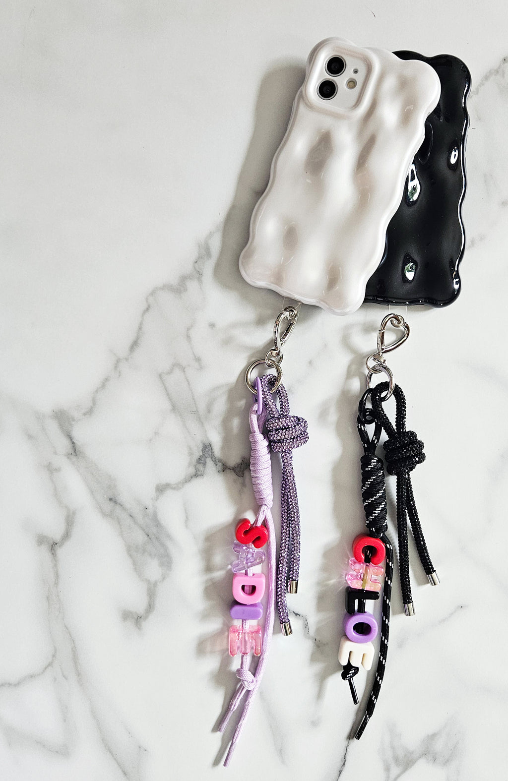 Candy Beads Collection - Personalised Handbag & Phone Charm