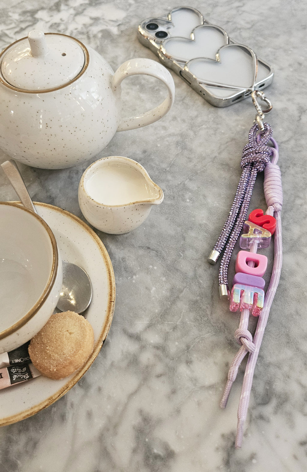 Candy Beads Collection - Personalised Handbag & Phone Charm