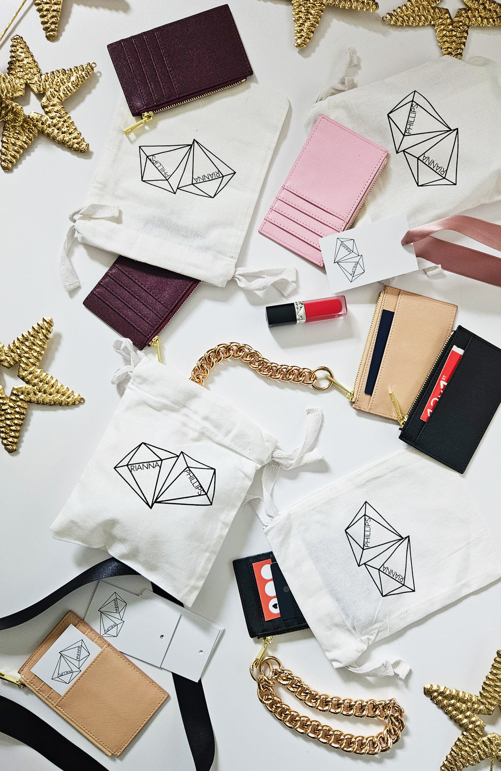Burgundy Card Holder