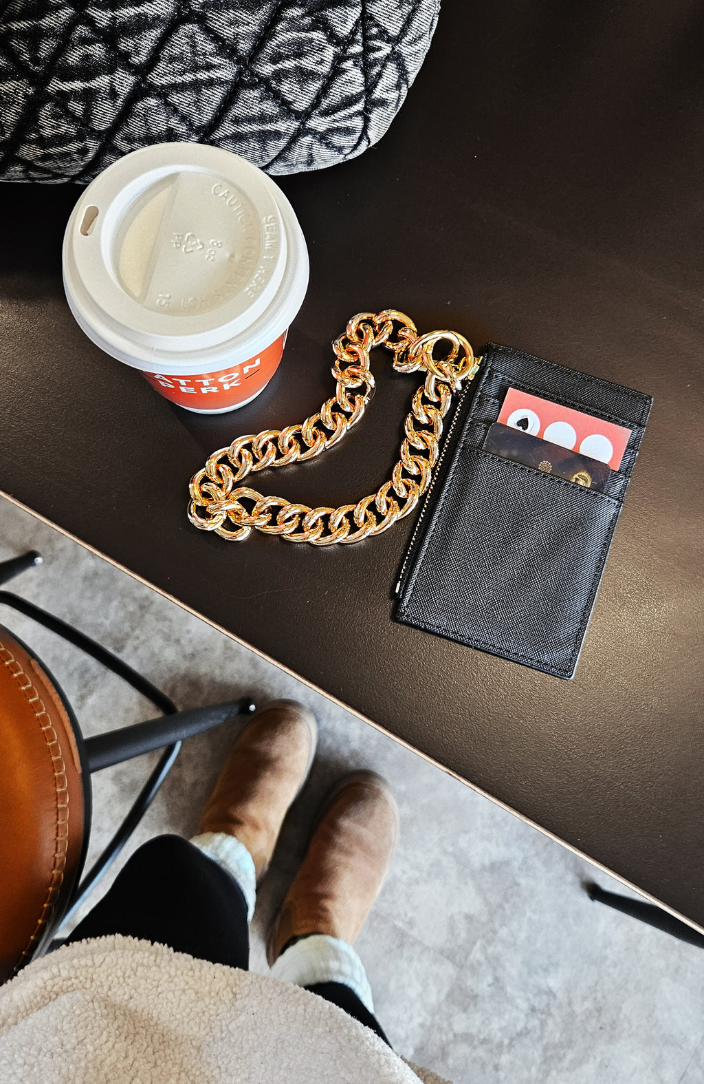 Black Card Holder