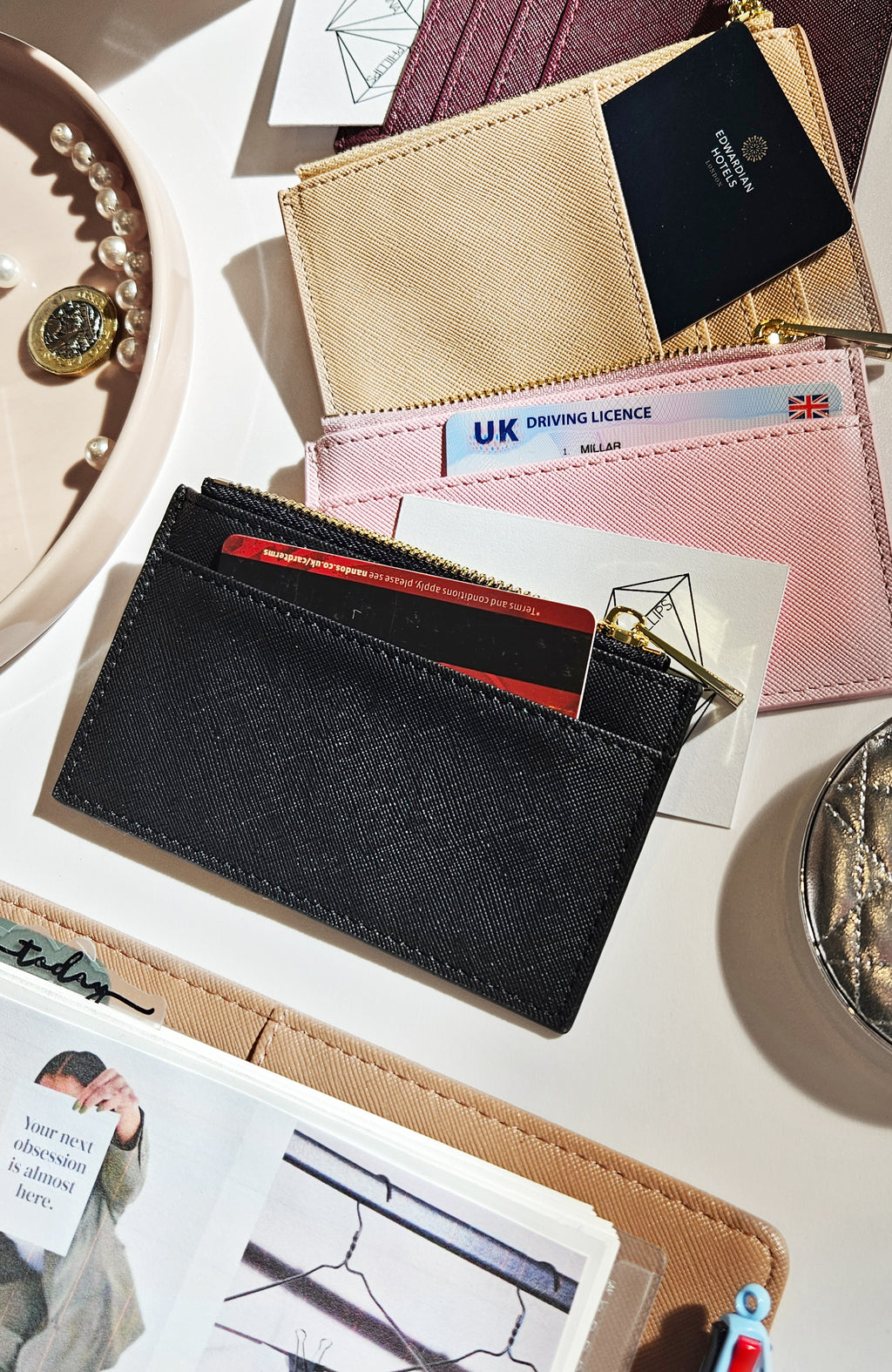 Black Card Holder