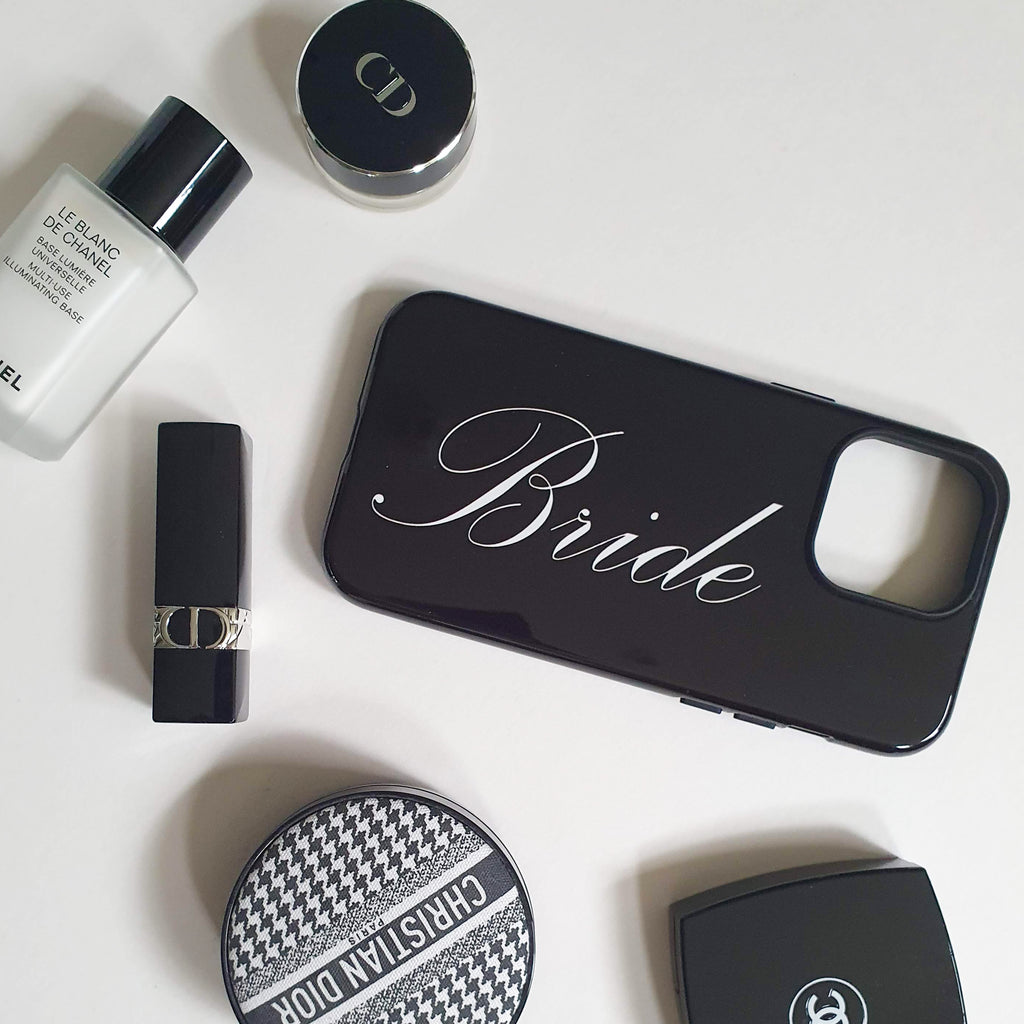 Bride Black Phone Case