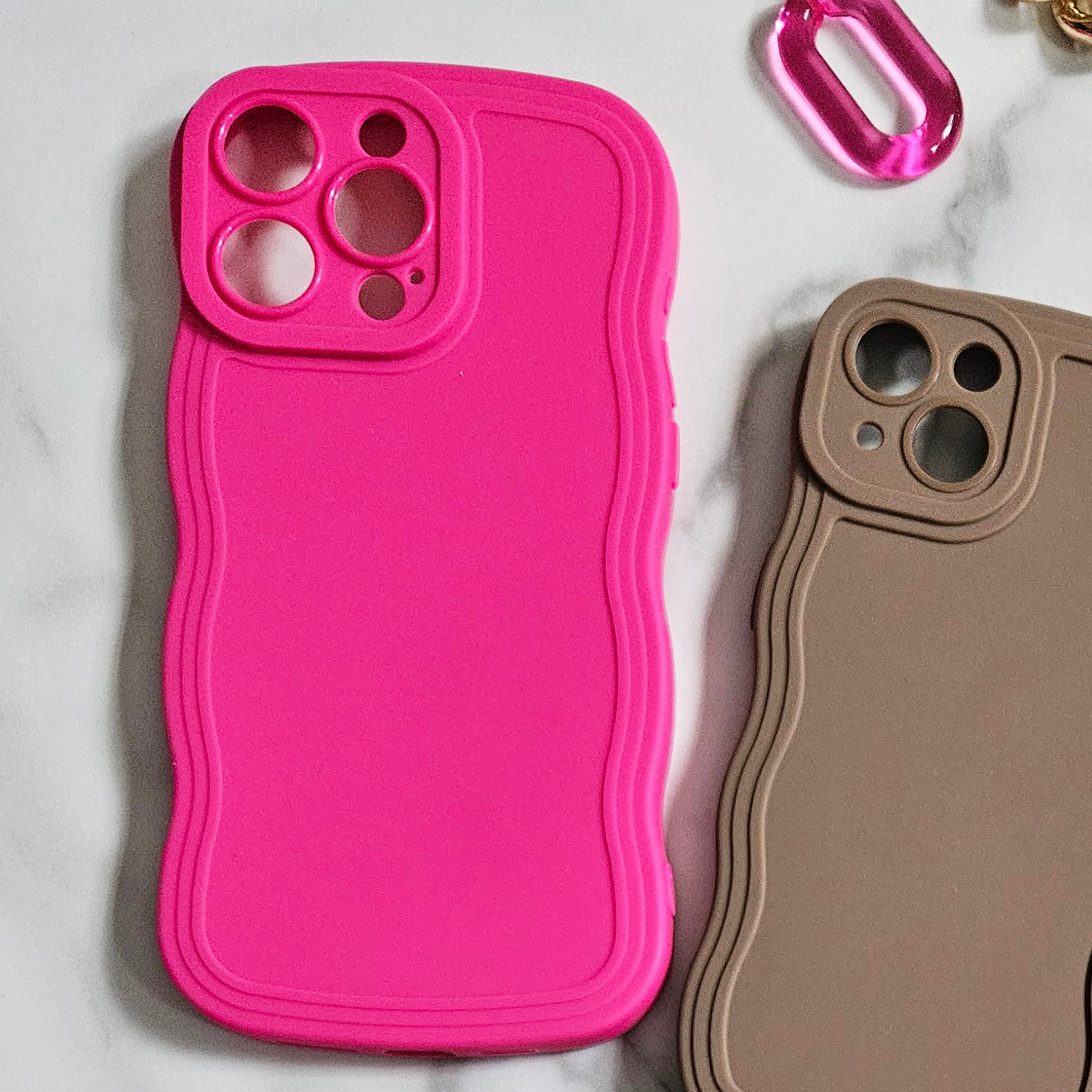 Cosmo Pink Gummy Case