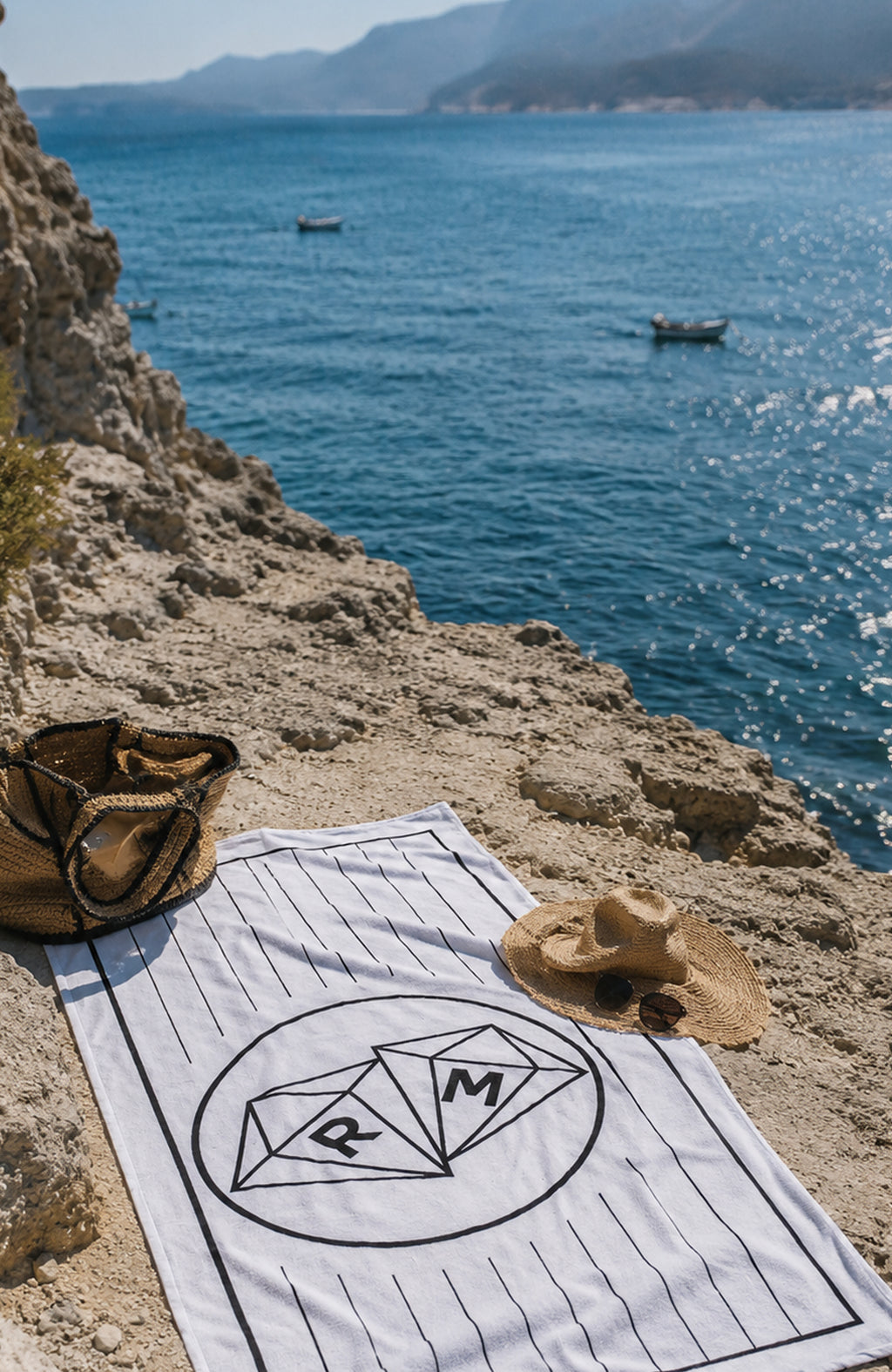 Double Diamond Personalised Beach Towel
