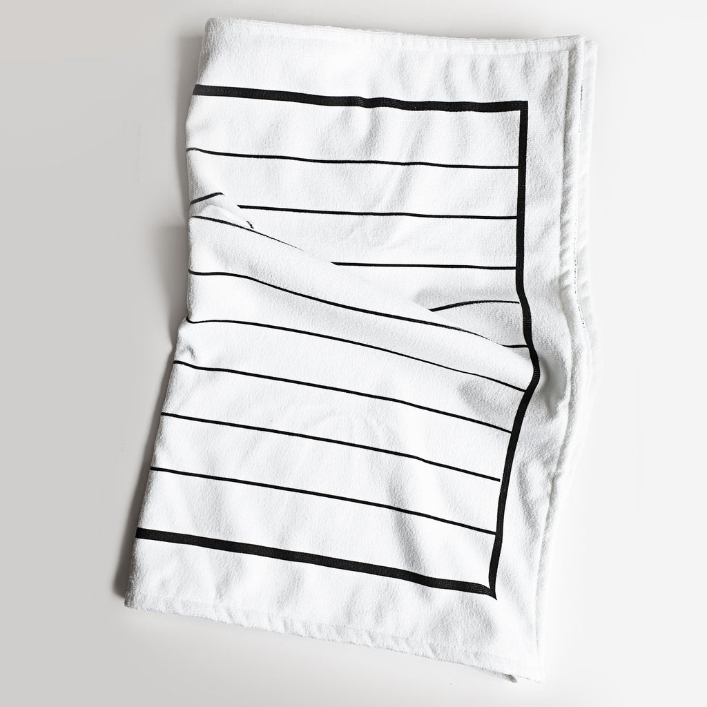 Double Diamond Personalised Beach Towel