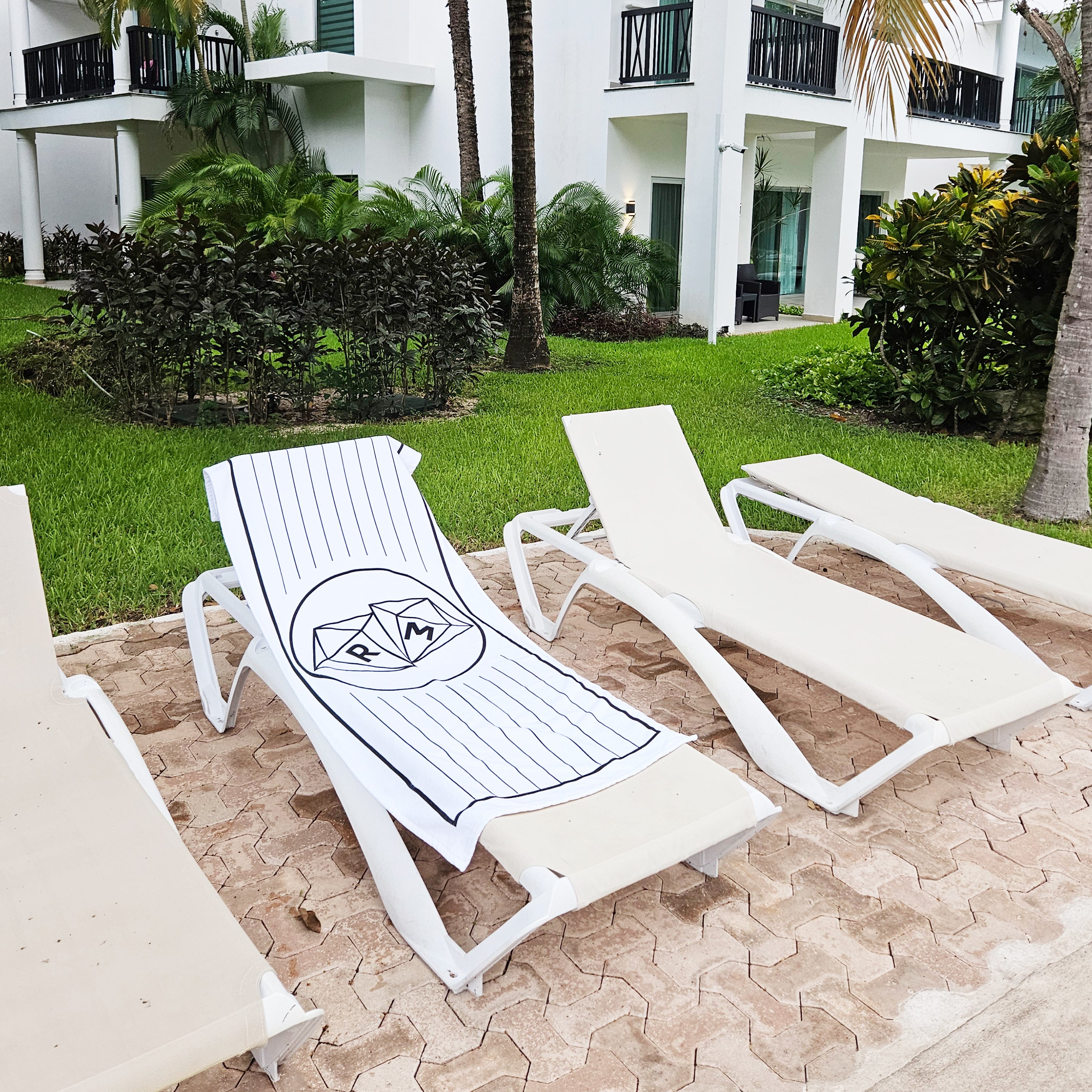 Double Diamond Personalised Beach Towel
