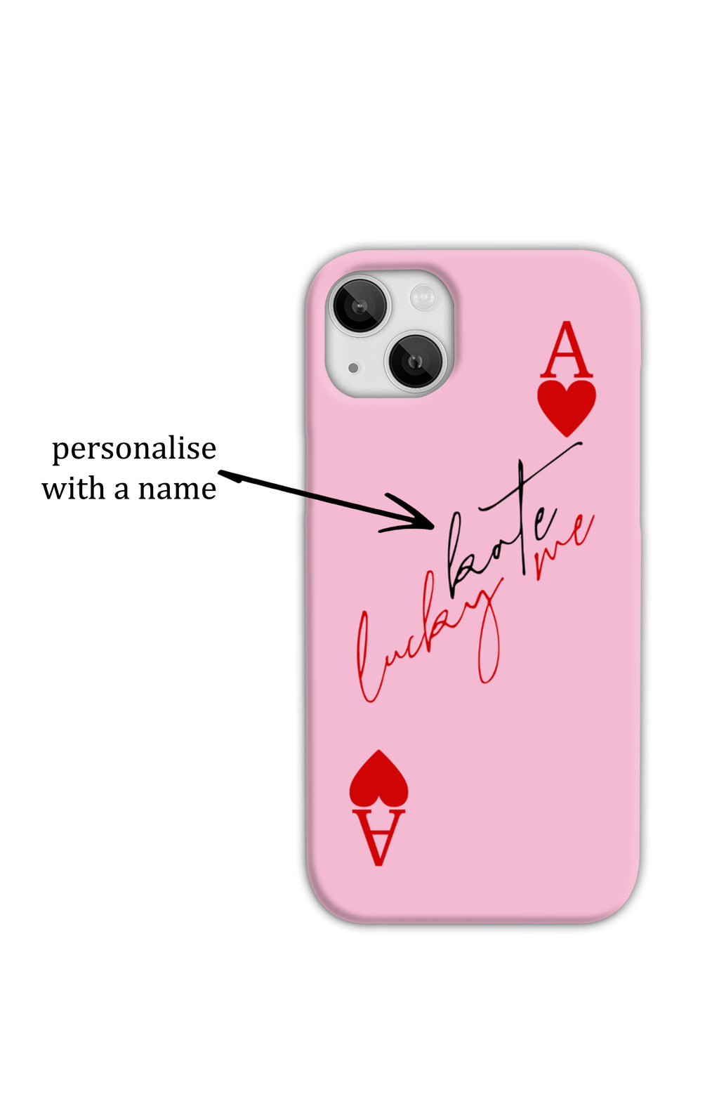 Lucky Girl Personalised Phone Case
