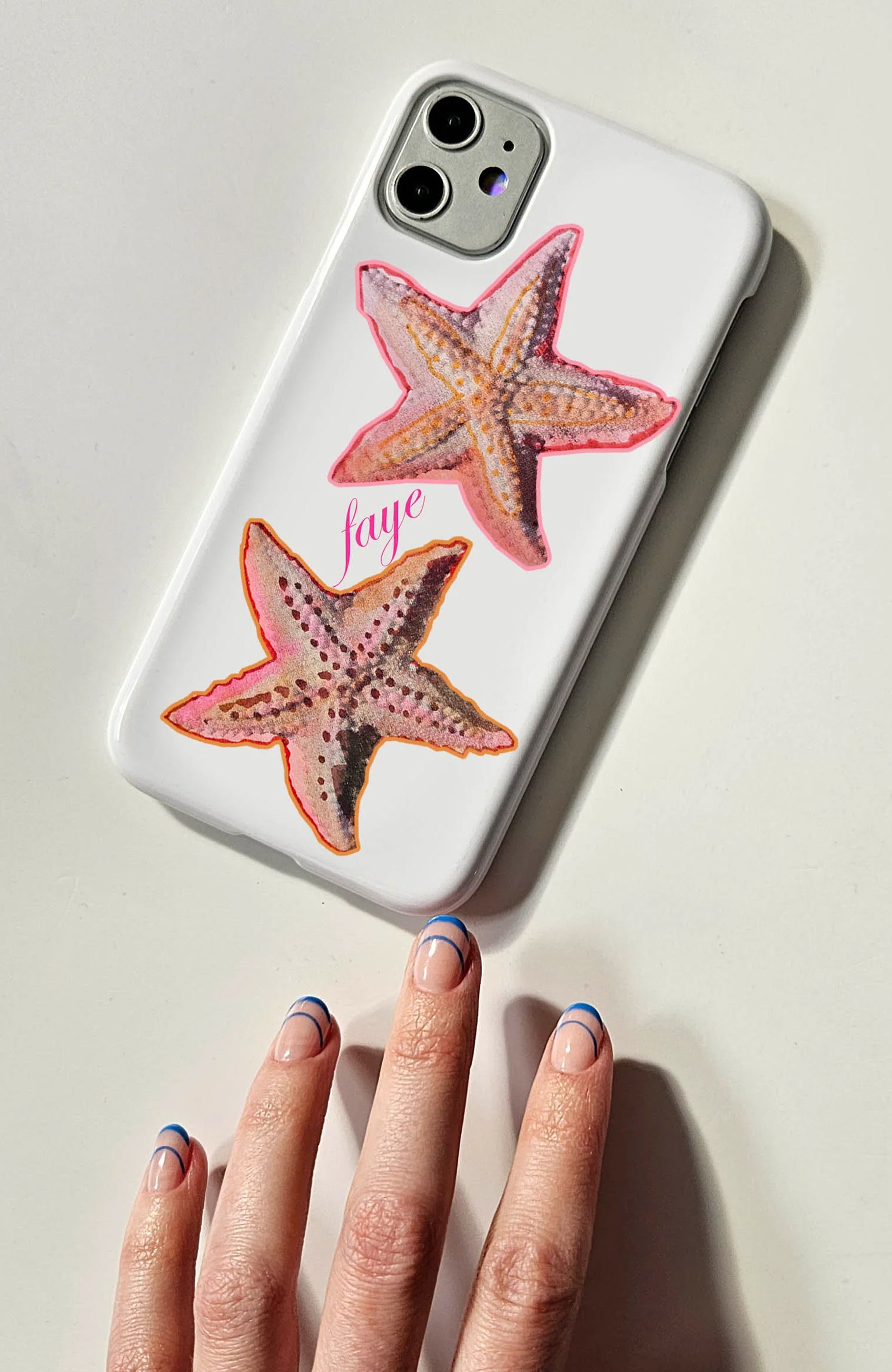 Azure Starfish phone case