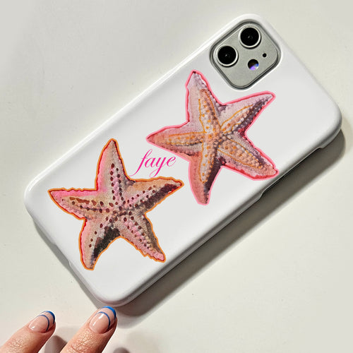 Azure Starfish phone case
