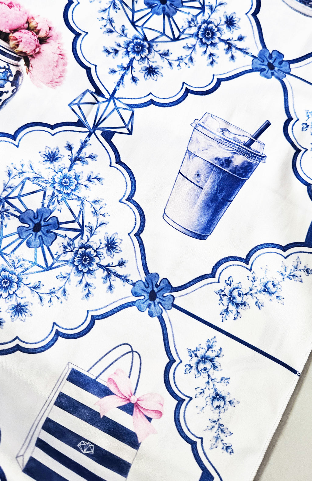 Cool Girl Toile Scarf