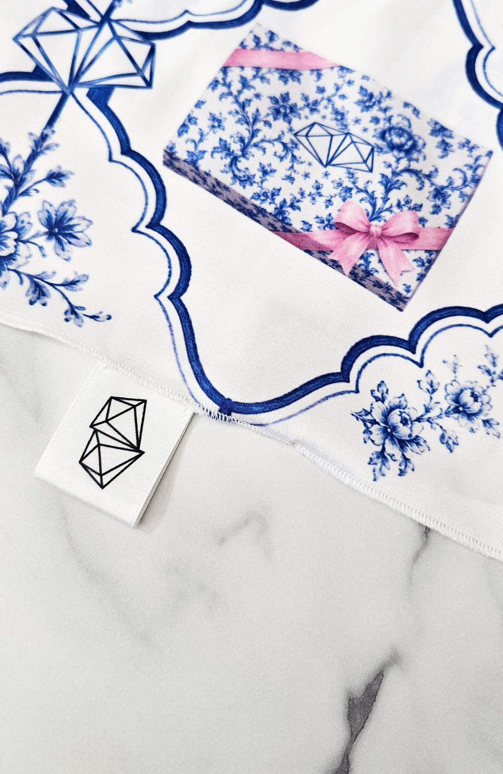 Cool Girl Toile Scarf