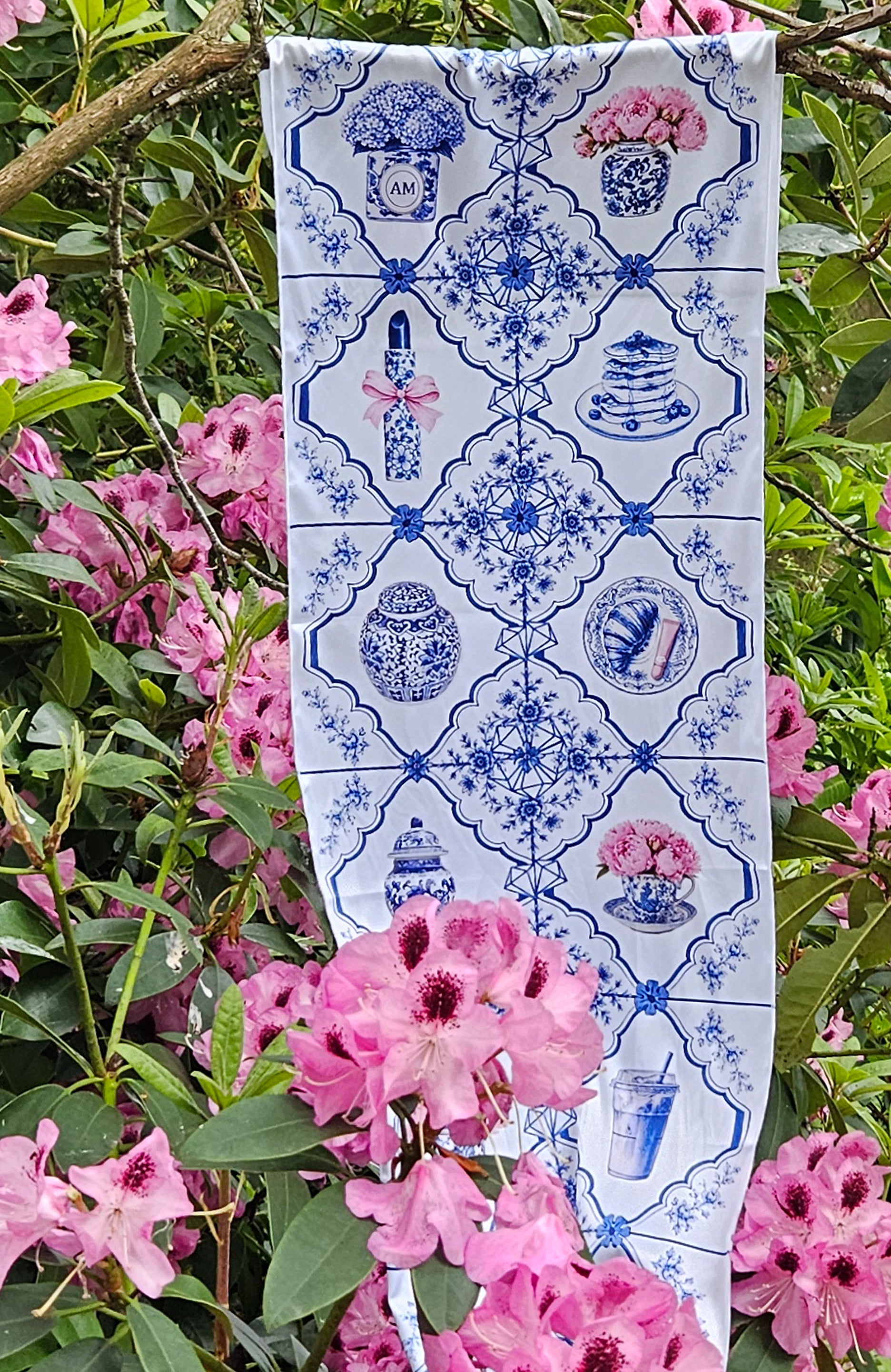 Cool Girl Toile Scarf
