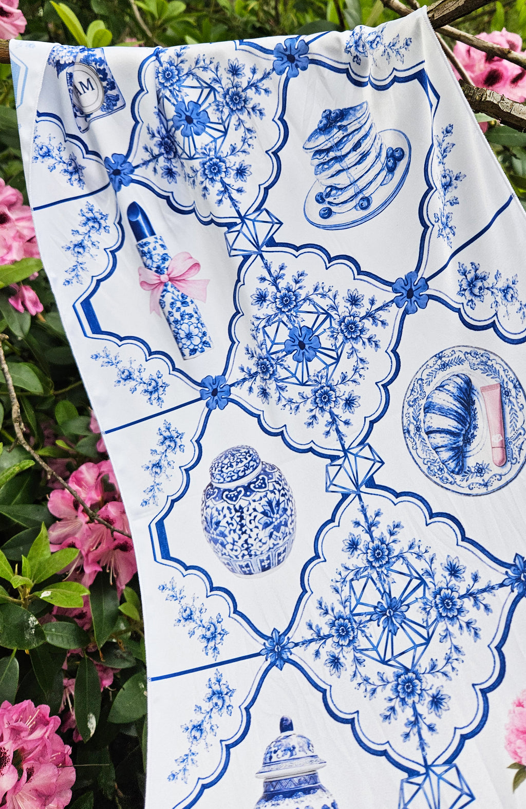 Cool Girl Toile Scarf