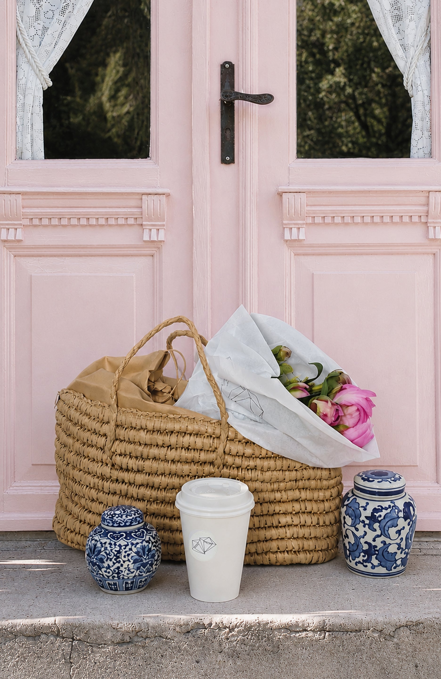 Cottage Basket Bag
