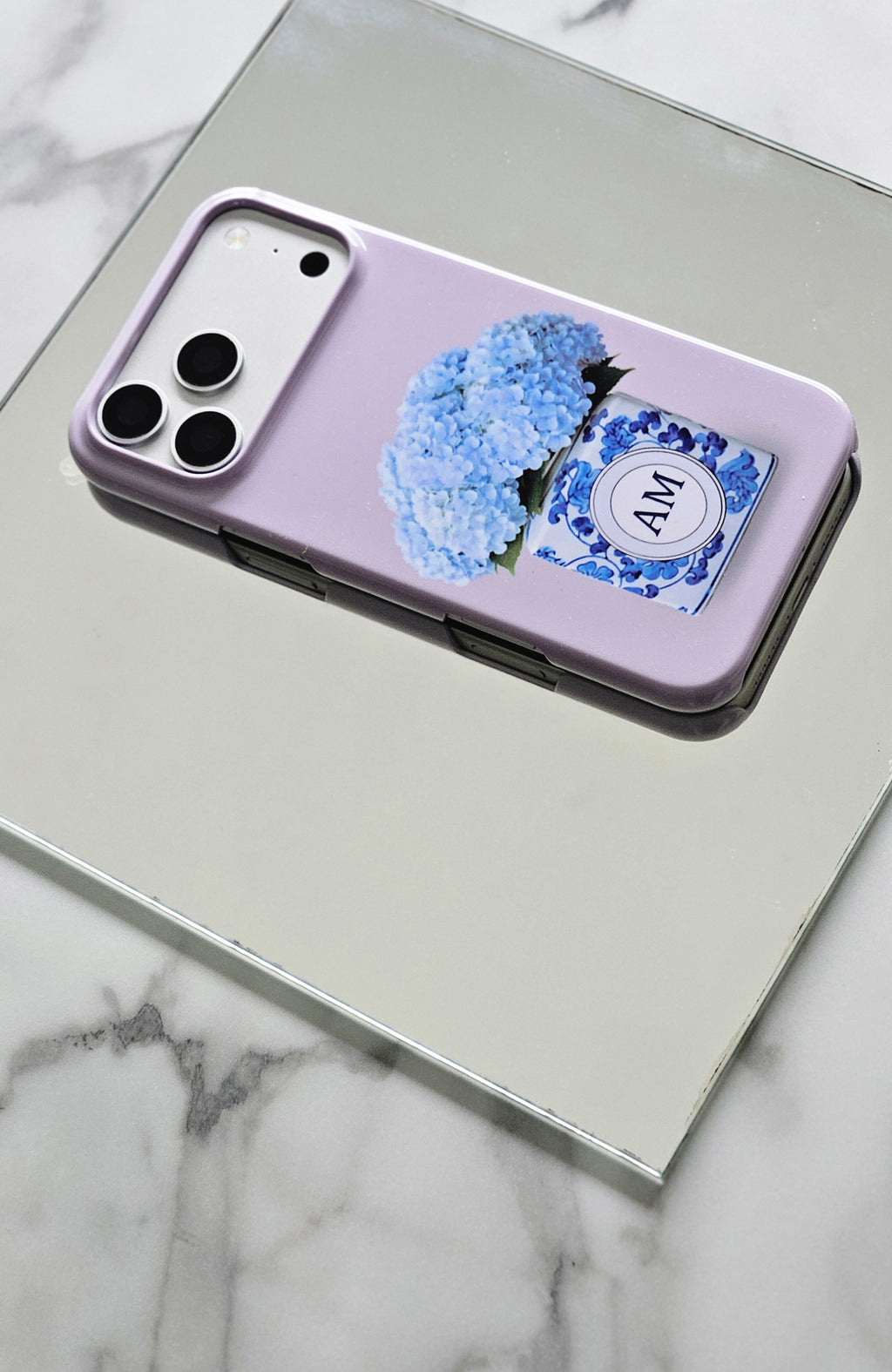 Hamptons Hydrangea Personalised Phone Case