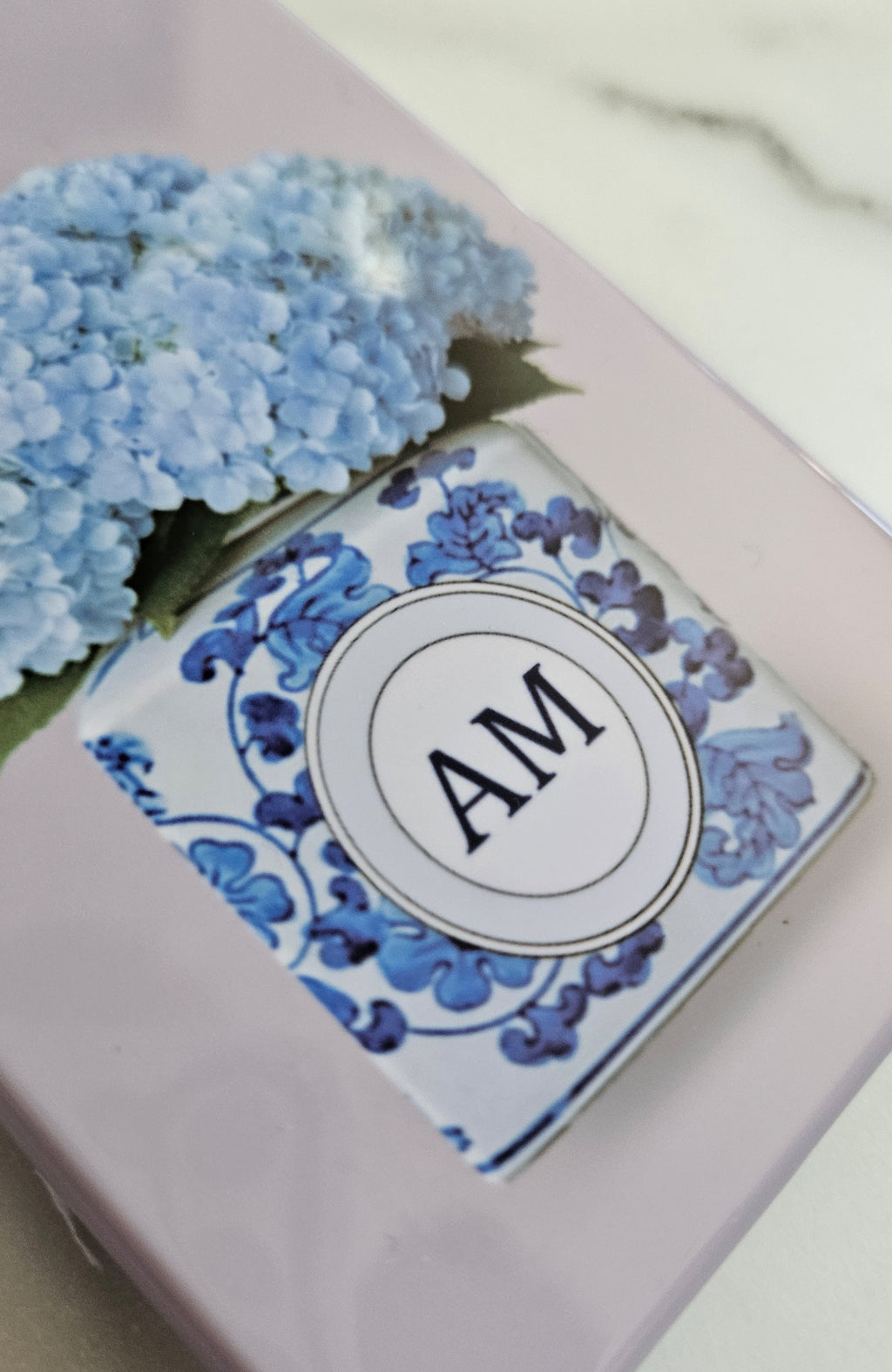 Hamptons Hydrangea Personalised Phone Case