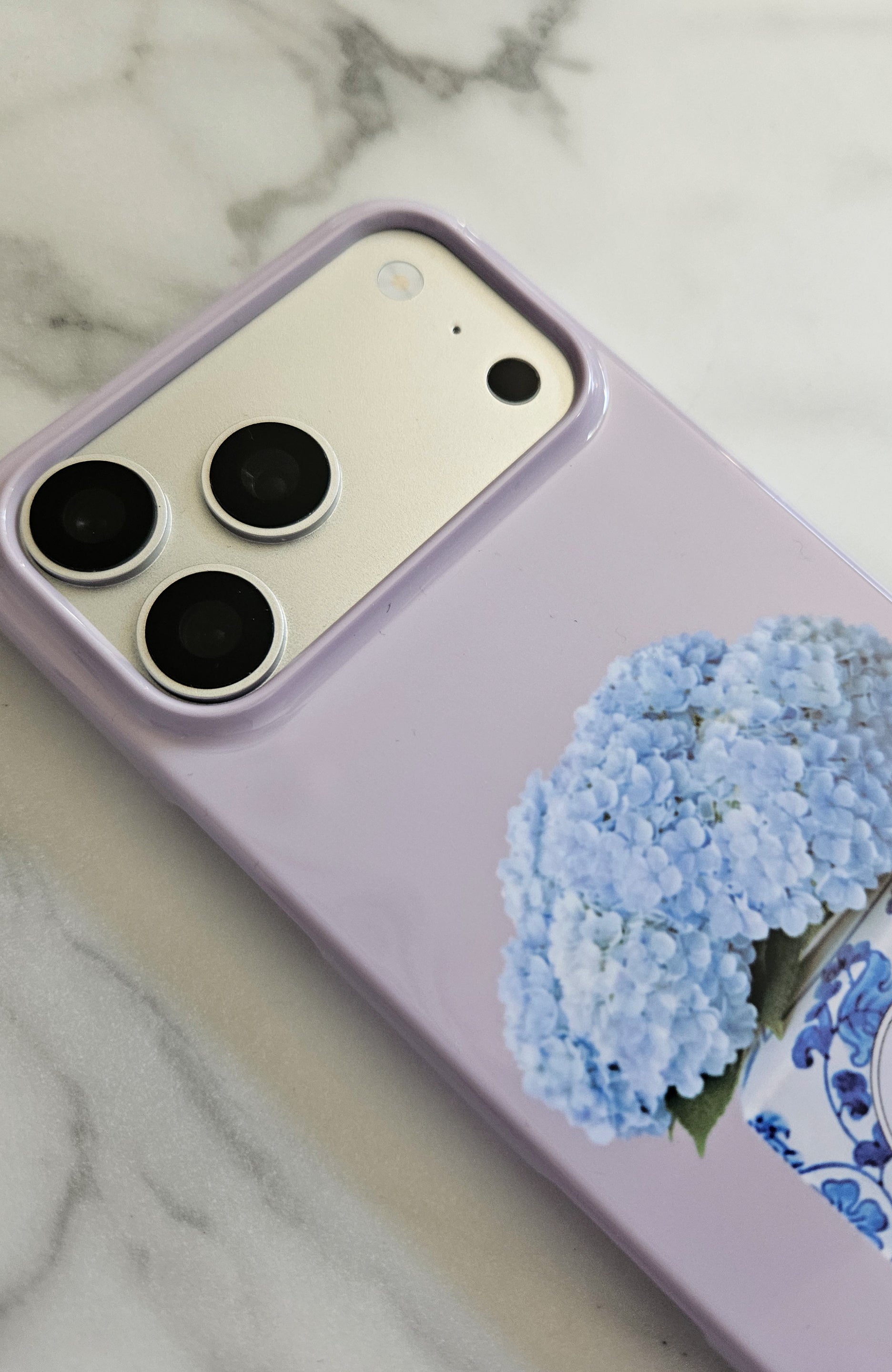 Hamptons Hydrangea Personalised Phone Case