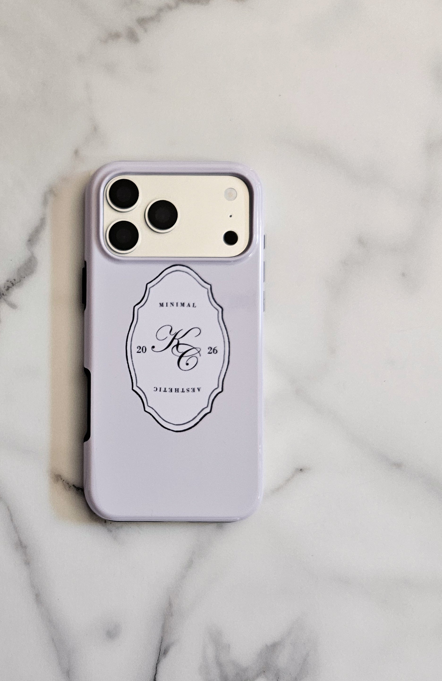 Minimal Aesthetic Personalised Case