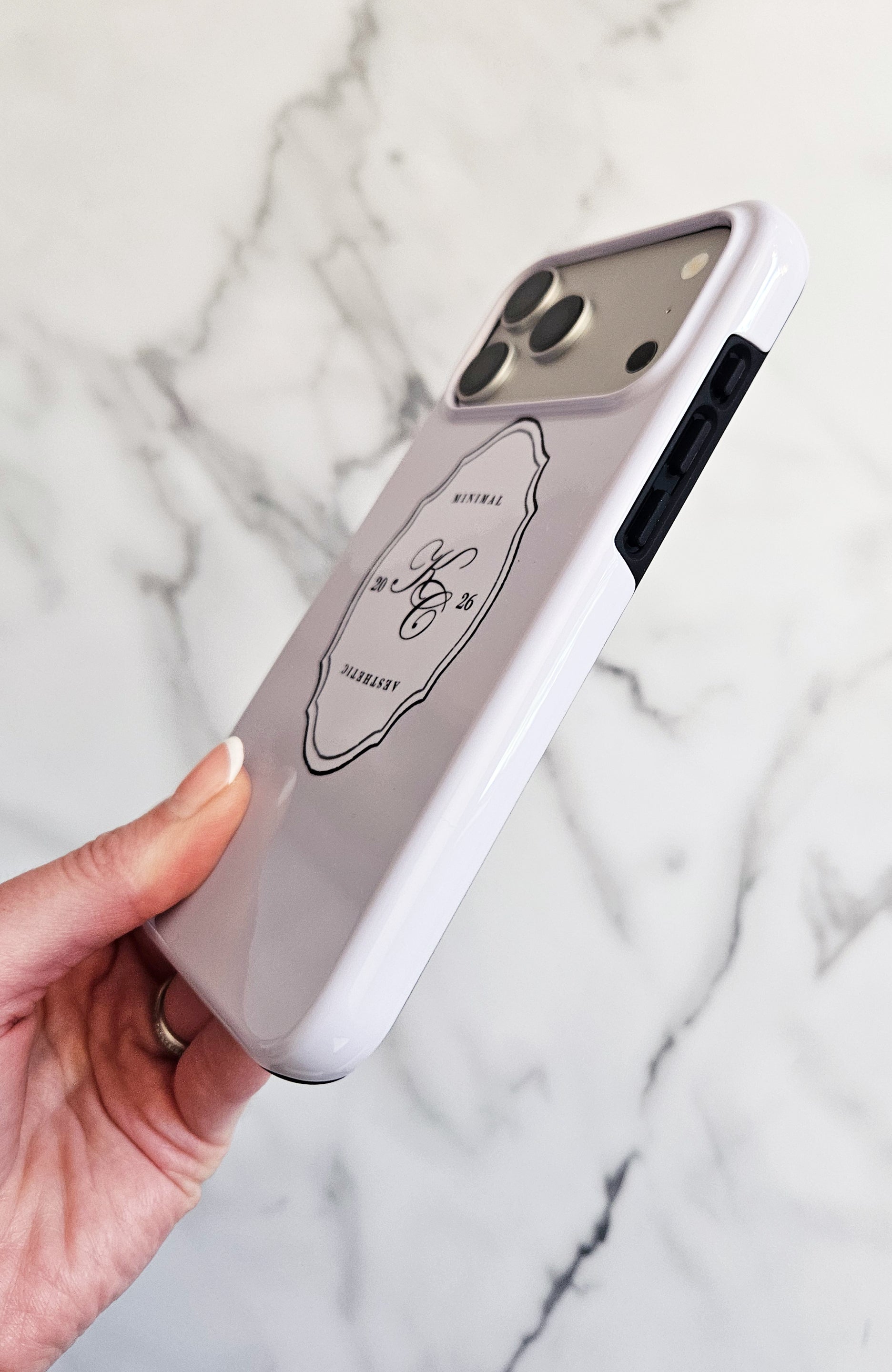Minimal Aesthetic Personalised Case