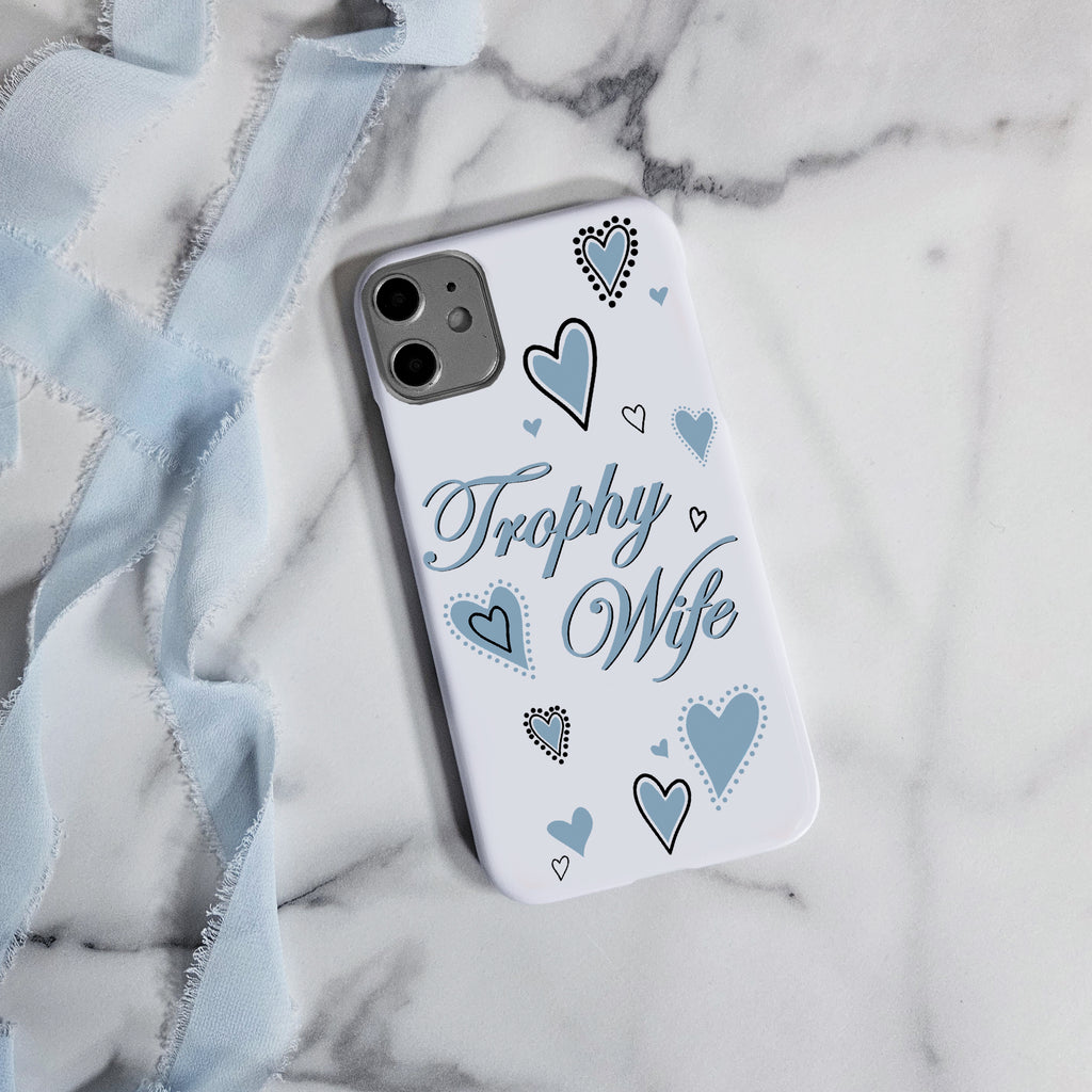 Trophy Wife personalised phone case