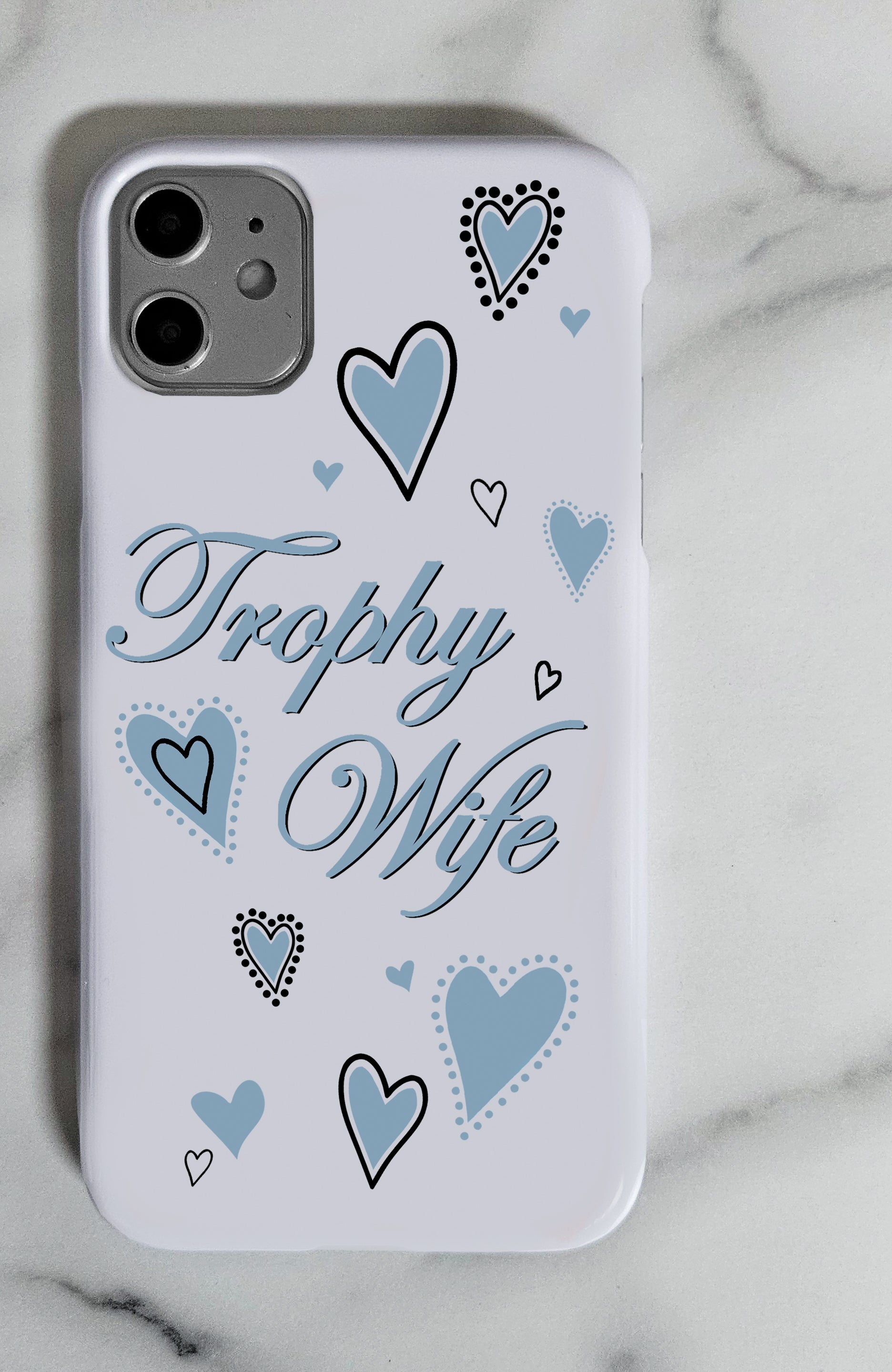 Trophy Wife personalised phone case