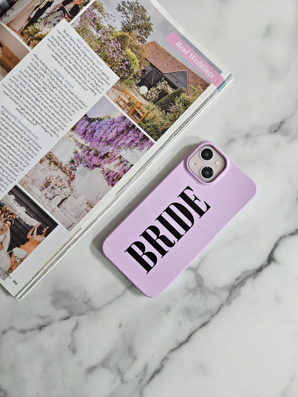 Bride Pink Phone Case