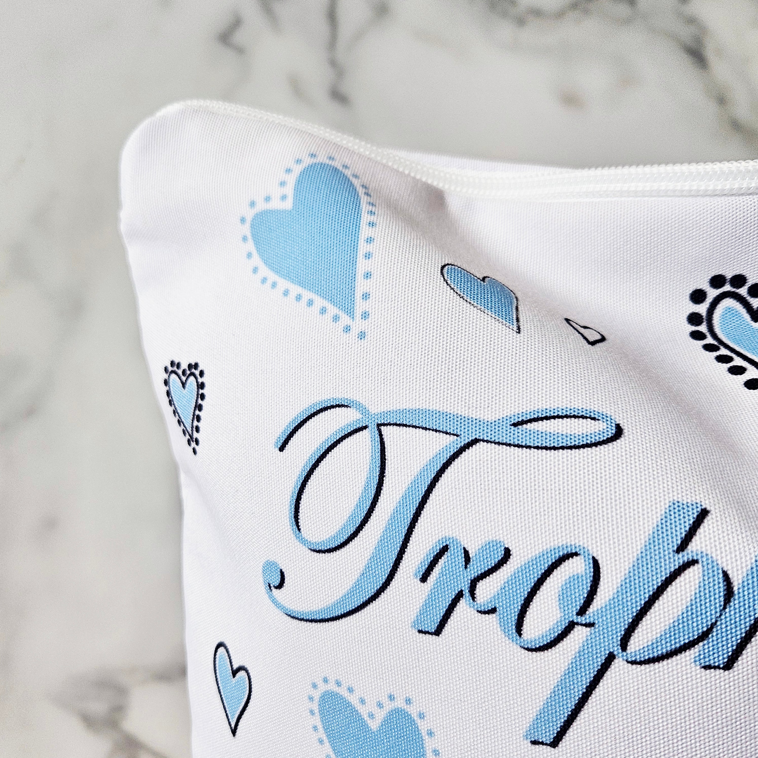 Trophy Wife Personalised zipper pouch bag