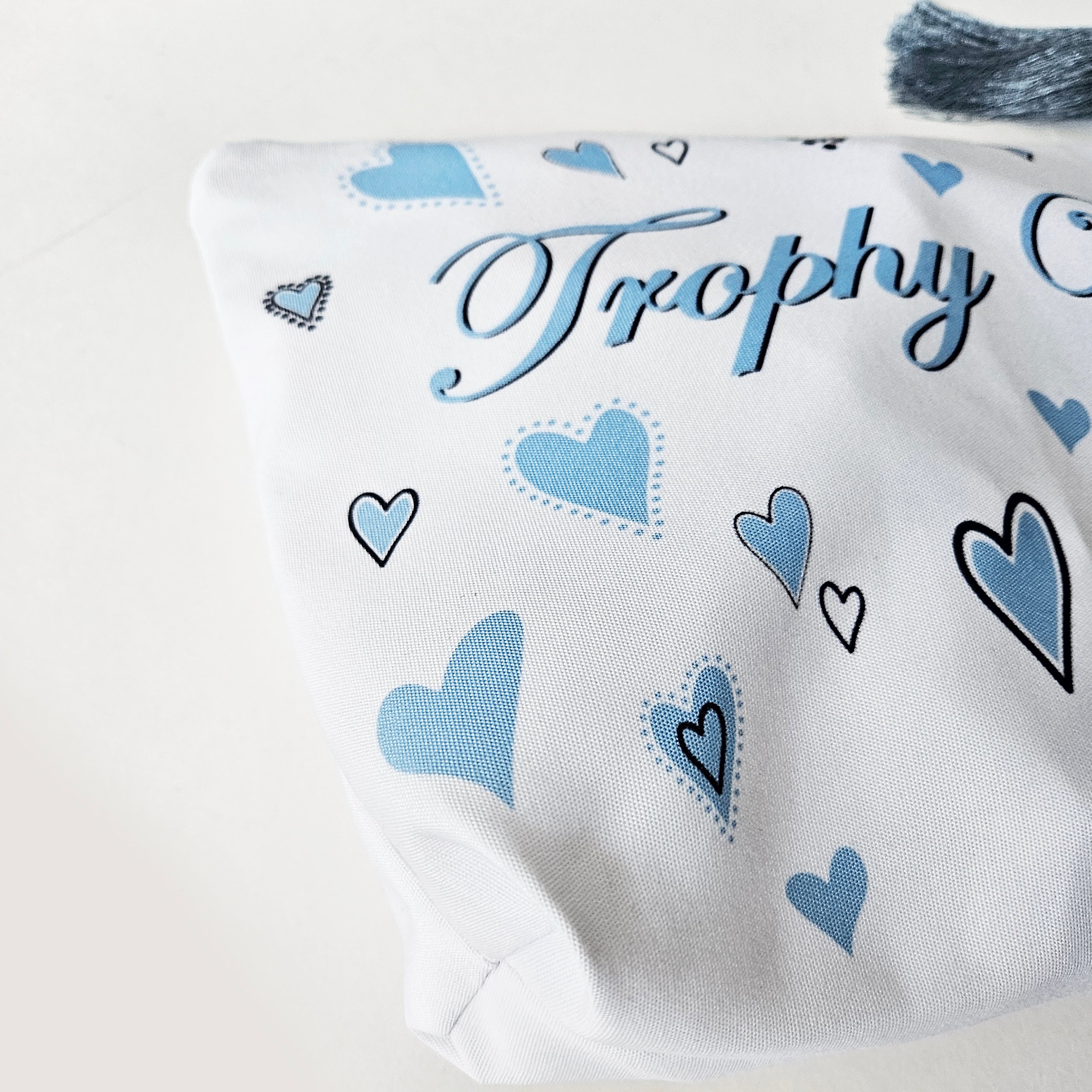 Trophy Wife Personalised zipper pouch bag