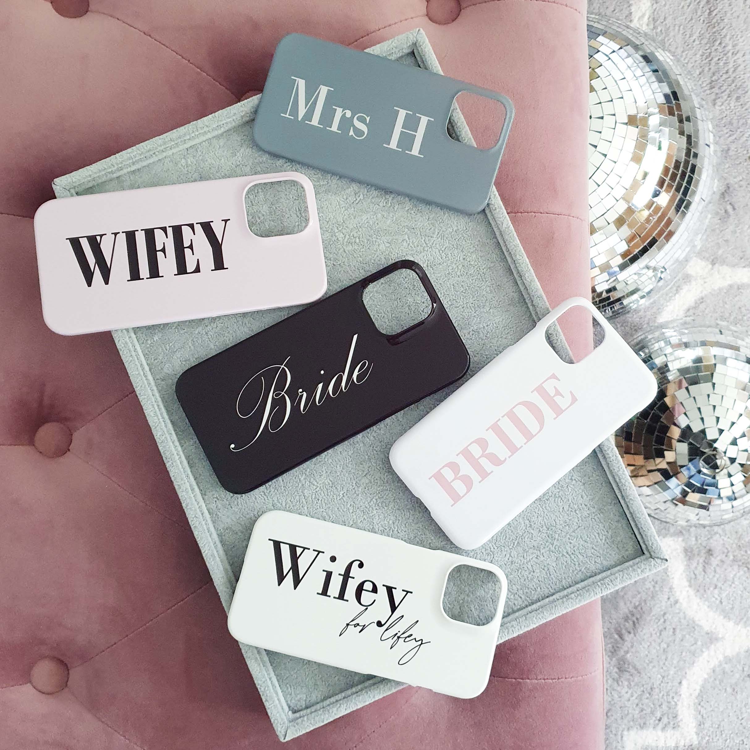 Bride Black Phone Case